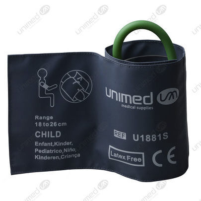 NIBP Cuff - U1881S - Unimed Medical Supplies - Pediatric / Latex-free ...