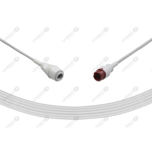 Plug-in type IBP cable - BC-HP-ED - Unimed Medical Supplies - for Philips / for Welch Allyn / disposable