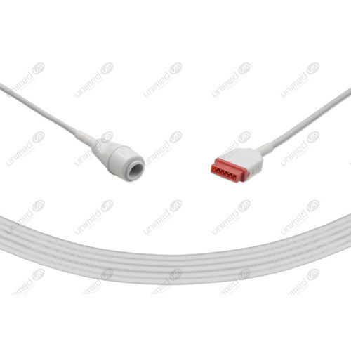 GE Healthcare IBP cable - BC-MQ-ED - Unimed Medical Supplies - for Dräger