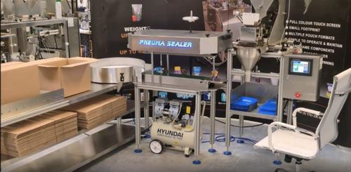 Automated filling machine - M7 Lite - Sirane - semi-automatic / floor-standing / medical industry
