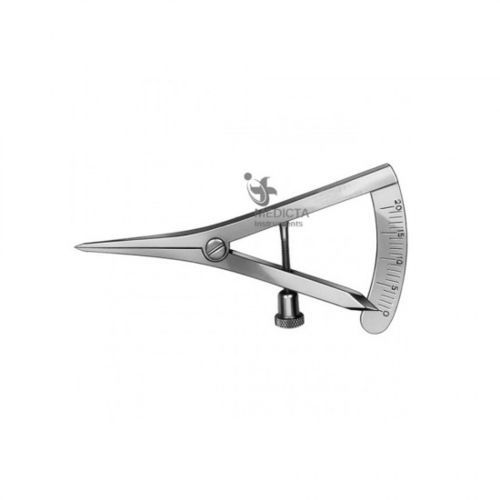 Castroviejo calipers - M-10052 - Medicta Instruments - straight