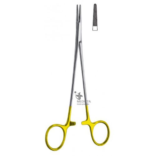Cardiac surgery needle holder - M-2056 - Medicta Instruments - tungsten carbide