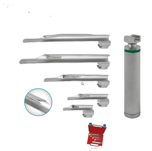 Miller laryngoscope set - MI - 1011-00 - Medicta Instruments - pediatric / veterinary