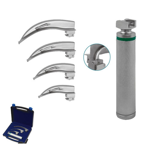 Macintosh laryngoscope set - MI - 1013-01 - Medicta Instruments - veterinary / pediatric