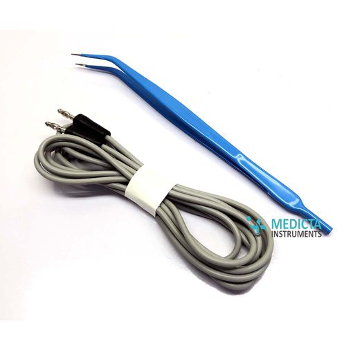 Vessel-sealing forceps - M-60MO - Medicta Instruments - monopolar / electrosurgical / bent