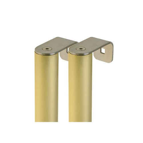 Hospital door handle - 10 542 21 - LEBRONZE ALLOYS - Steriall - antibacterial