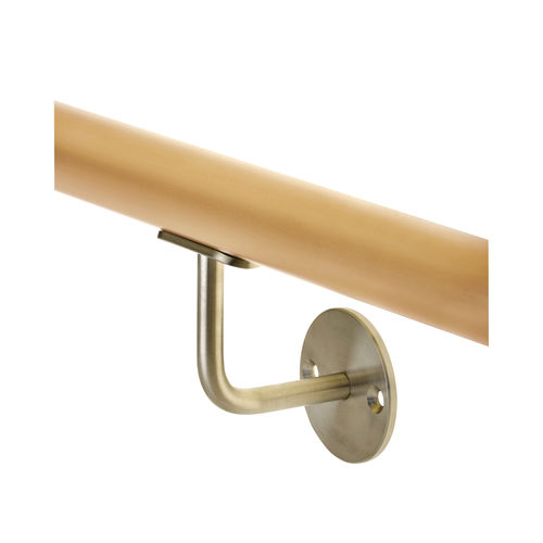 Healthcare facility grab bar - Murat - LEBRONZE ALLOYS - Steriall - wall-mounted / copper