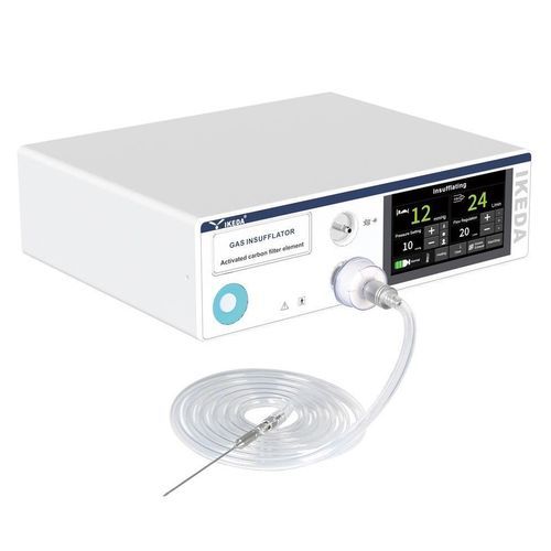 Endoscopy insufflator with gas preheating - YKD-9740 - AKX - with smoke aspirator
