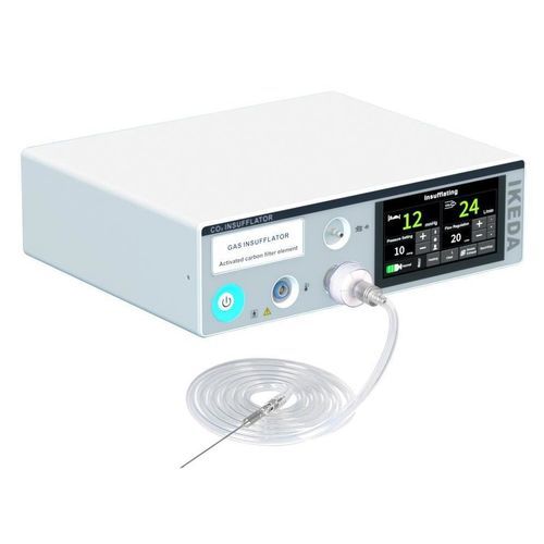 Endoscopy insufflator with smoke aspirator - YKD-9750 - AKX - with gas preheating