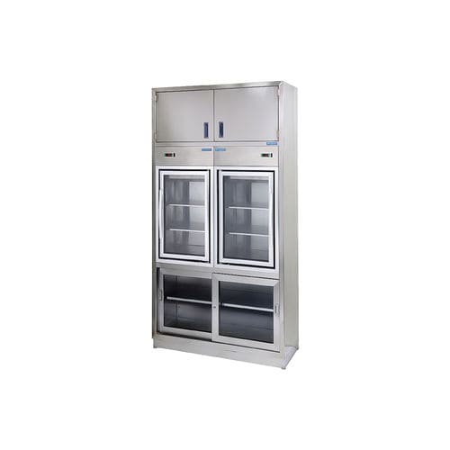 Warming cabinet - SWMC-201 - Sungwon Industry co, Ltd - for instruments / hospital / with shelf