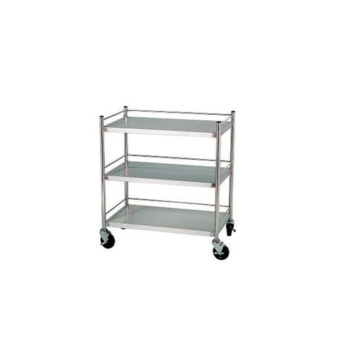 Medical trolley - SW-DC3S-s - Sungwon Industry co, Ltd - for general purposes / dressing / stainless steel