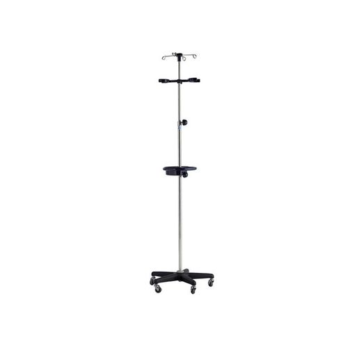 IV pole on casters - SW-IV01 - Sungwon Industry co, Ltd - 4-hook / stainless steel