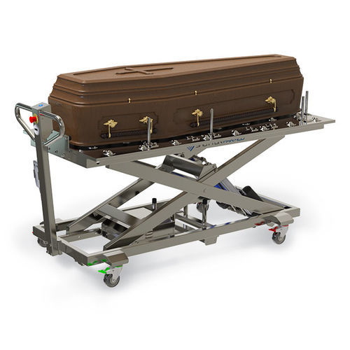 Transport mortuary trolley - CRYPT  - Shotton Parmed