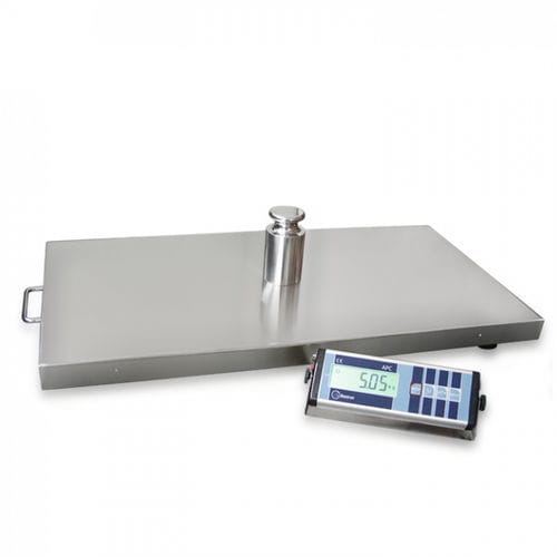 Electronic veterinary weighing scale - APC - BAXTRAN - with LCD display / with separate indicator / platform