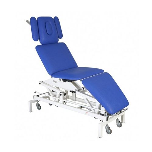 Electro-hydraulic examination table - MONDIAL 6 - Wesseling - height-adjustable / with adjustable backrest / Trendelenburg