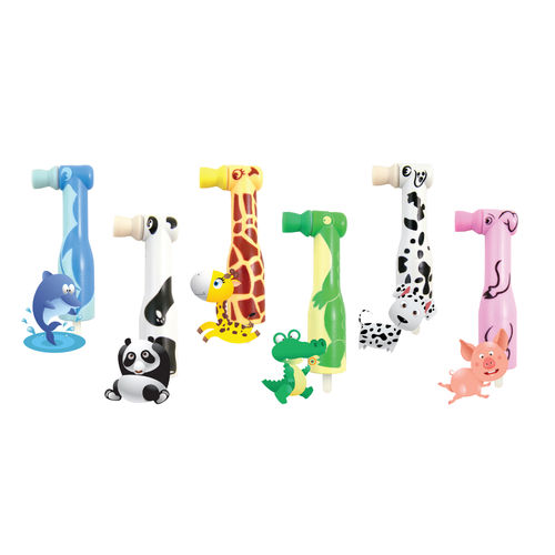 Dental prophylaxis contra-angle - FUNimals™ - Pac-Dent - pediatric / air / mini