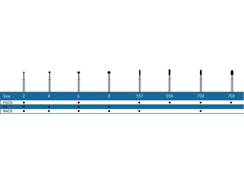 Dental burr - FG - Pac-Dent - carbide / cutting / finishing