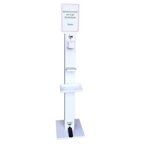 Sanitizer stand - T1001 - Peroxymed - foot-operated