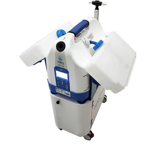 Hydrogen peroxyde disinfection system - ECO-CART - Peroxymed - mobile / automated