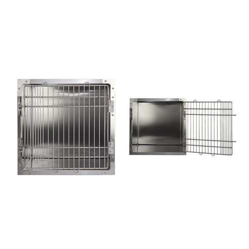 Stainless steel veterinary cage - LCV.01.01.151 - Qualiaço
