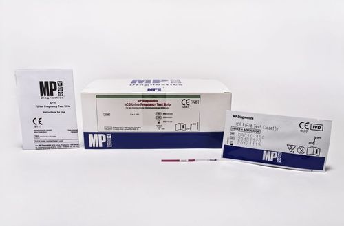 HCG test strip - 8AC10-100 - MP Biomedicals - diagnostic / pregnancy / urine