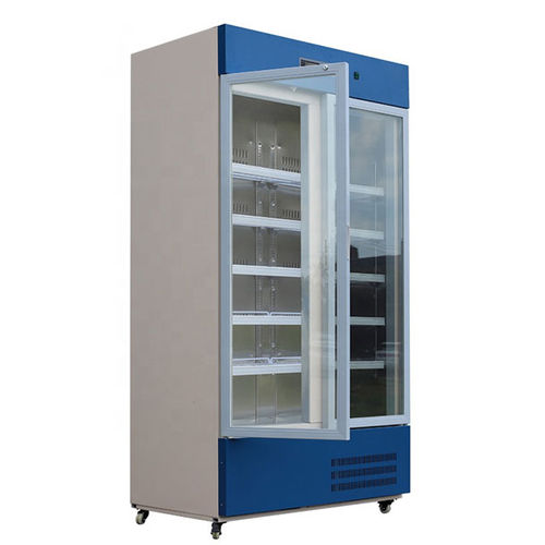 Laboratory refrigerator - BYC-L660  - Zhejiang Heli Refrigeration Equipment Co., Ltd - blood bank / cabinet / on casters