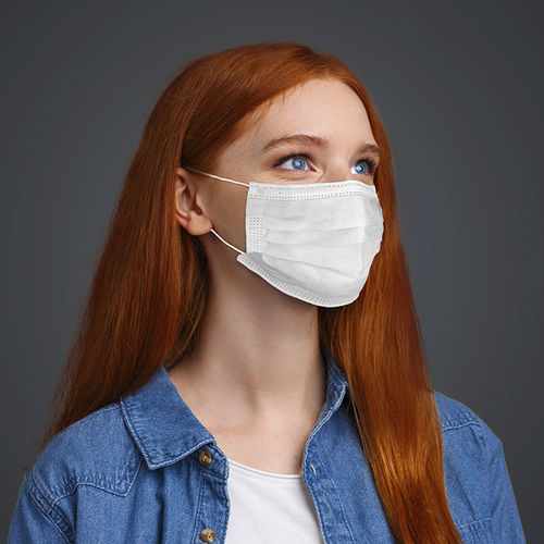 Polypropylene surgical mask ANNA IR GOFORM disposable / nonwoven