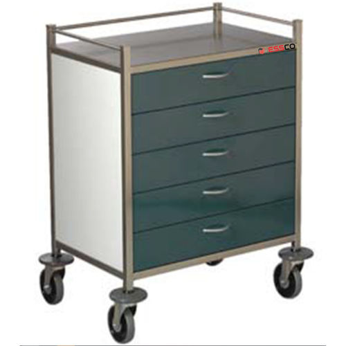Medicine trolley - 401  - ESSCO - medicine distribution / with drawer / mobile