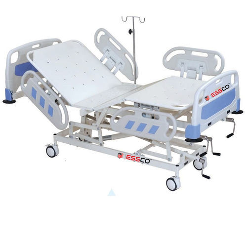 Hospital bed - 111 - ESSCO - manual / height-adjustable / on casters