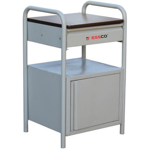 Bedside locker with compartments - 606  - ESSCO