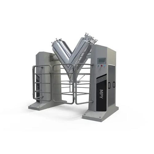 Rotary laboratory mixer - V-Tumber 1500 - PAT Group - digital / for the pharmaceutical industry / floor-standing