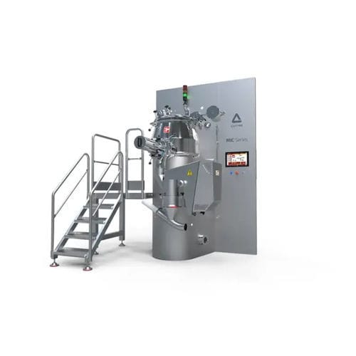 High-shear mixer - Mic 100 - PAT Group - compact / floor-standing / for the pharmaceutical industry