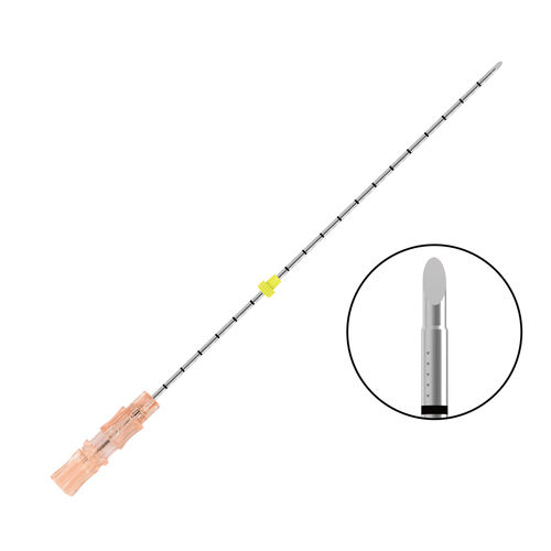 Histological biopsy needle - BEVEL - Shanghai SA Medical & Plastic Instruments - soft tissue biopsy / cytological biopsy / echogenic