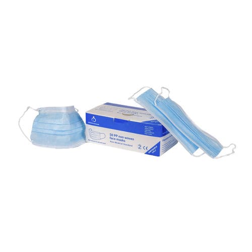 Polypropylene surgical mask amoedos healthcare nonwoven