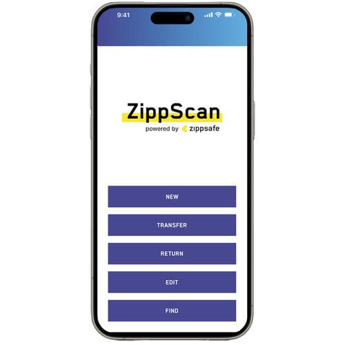 Medical mobile application - Zippsafe - hospital / for healthcare facilities / document management