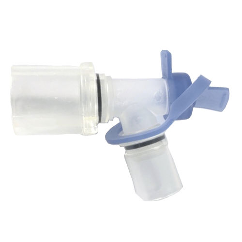 Medical device connector - NCS-832-23 - Non-Change Enterprise - flexible / elbow