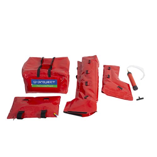 Emergency vacuum splint UPROJECT leg / ankle / neck