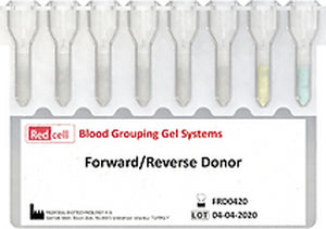 Blood typing test kit - RCFRD - Redcell Biotechnology - blood