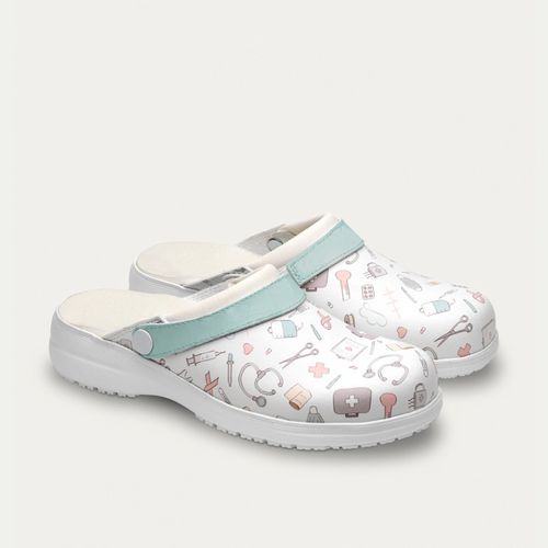 Unisex hospital clog - WG4F9P-2 - Enfermania - breathable / washable / antimicrobial