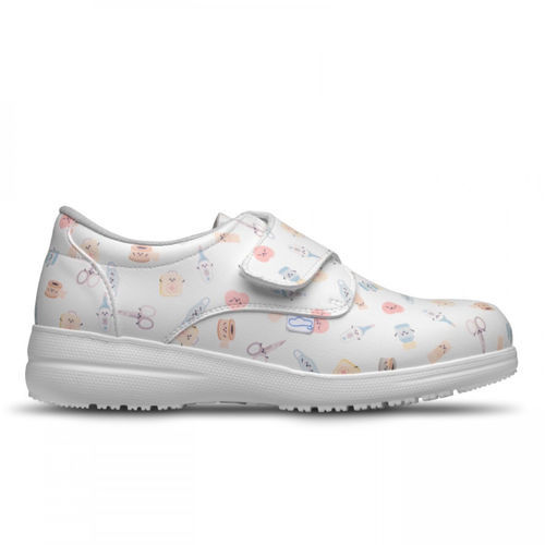 Women's hospital shoes - 00202 series - Enfermania - breathable / white