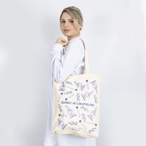 Nurse's bag - 003556 - Enfermania - shoulder strap / cotton