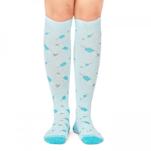 Venous thromboembolism support compression sock - 002206 - Enfermania - women / S / L