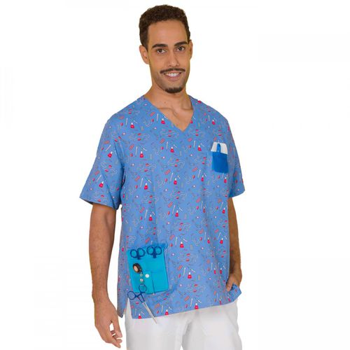 Unisex scrub top - 8814 series - Enfermania - L / S / XL