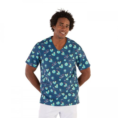 Unisex scrub top - 8803 series - Enfermania - L / S / M
