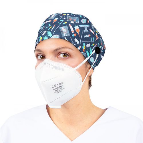 Surgical cap - 004005 - Enfermania - cotton / breathable / washable