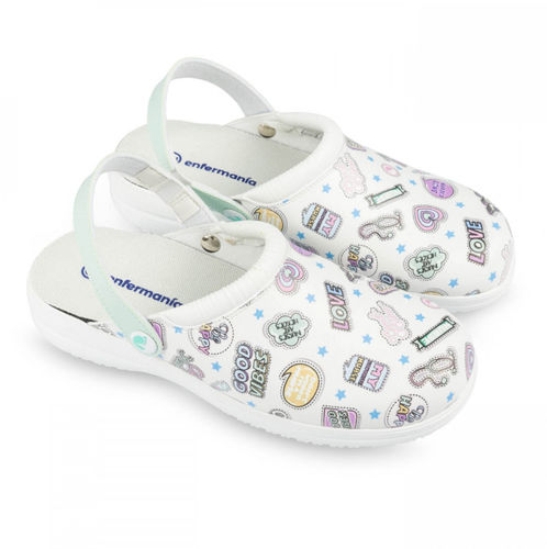 Unisex hospital clog - 0034 series - Enfermania - breathable / waterproof / washable