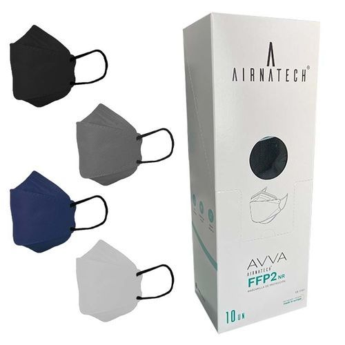 FFP2 safety mask - Airnatech AVVA - Valentia Medical - half-mask / box of 10 / white