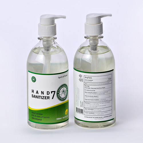 70% hand sanitizer - Spectra Medical Devices - 500 mL