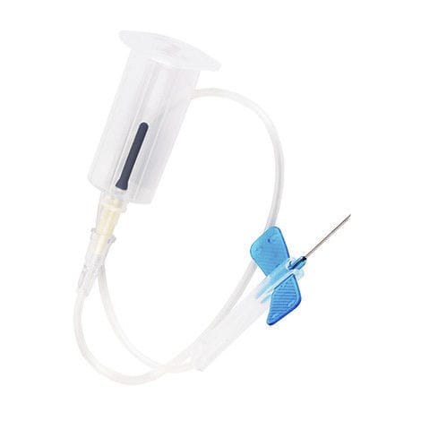 Blood collection needle - BCN27-1 - KB Medical Group - safety / butterfly / 18G