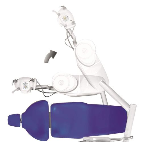 Dental treatment unit with chair - P150 - PIAVE by ascor group srl - with delivery system / with light